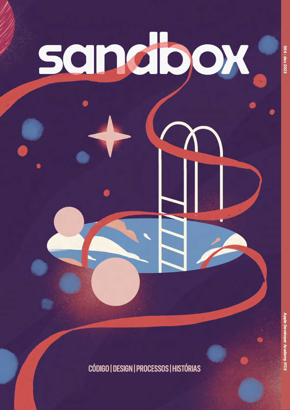 Capa da 3º edição da revista sandbox.